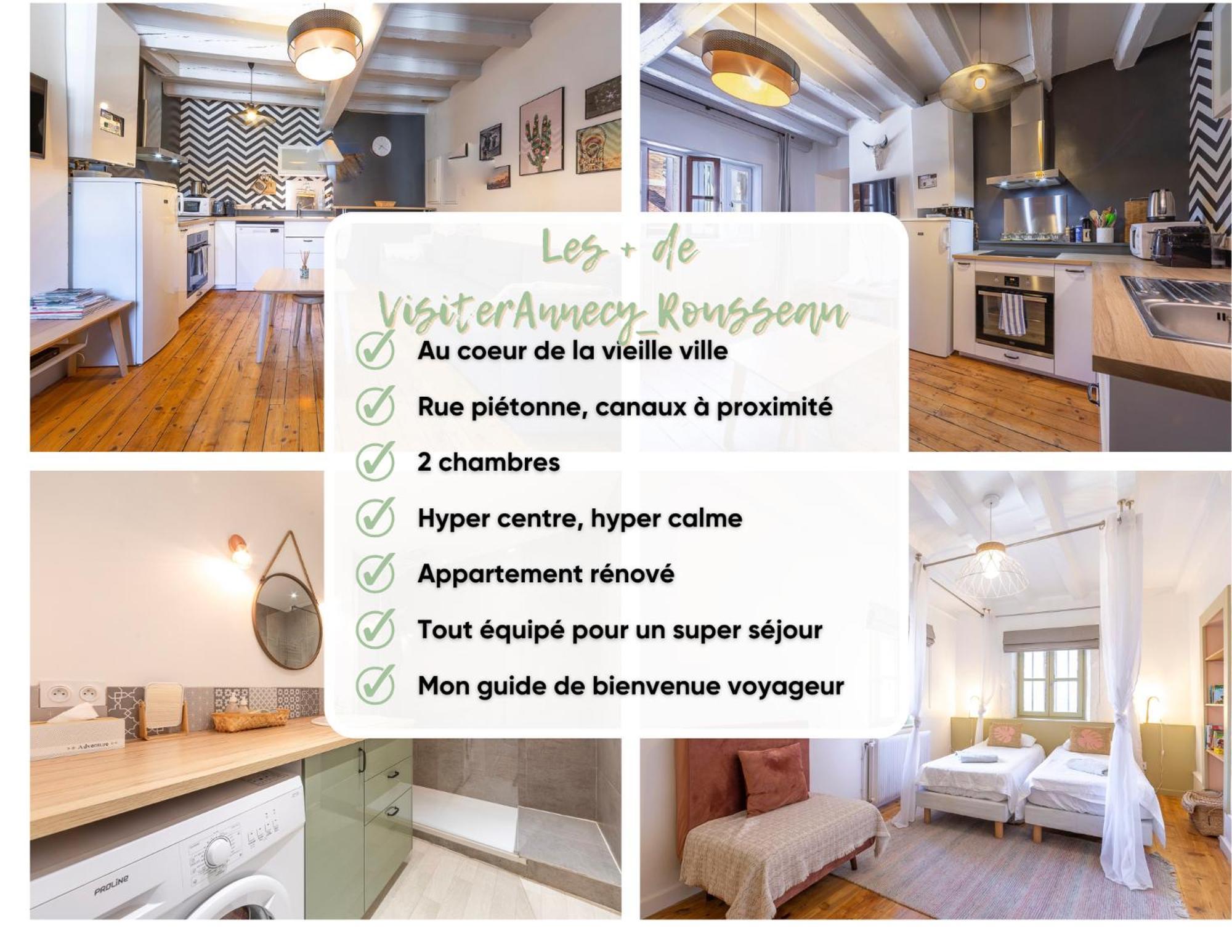 Bel Appartement, 2 Chambres, Annecy Coeur De Ville Eksteriør bilde